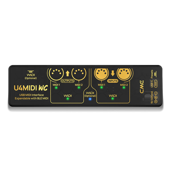 CME Pro U4MIDI WC Hybrid MIDI Interface + MIDI Router + Filter + Mappe ...