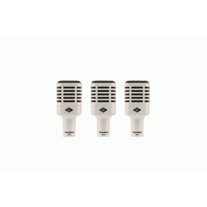 Universal Audio SD-3 Dynamic Microphone (3-Pack) with Hemisphere Modeling