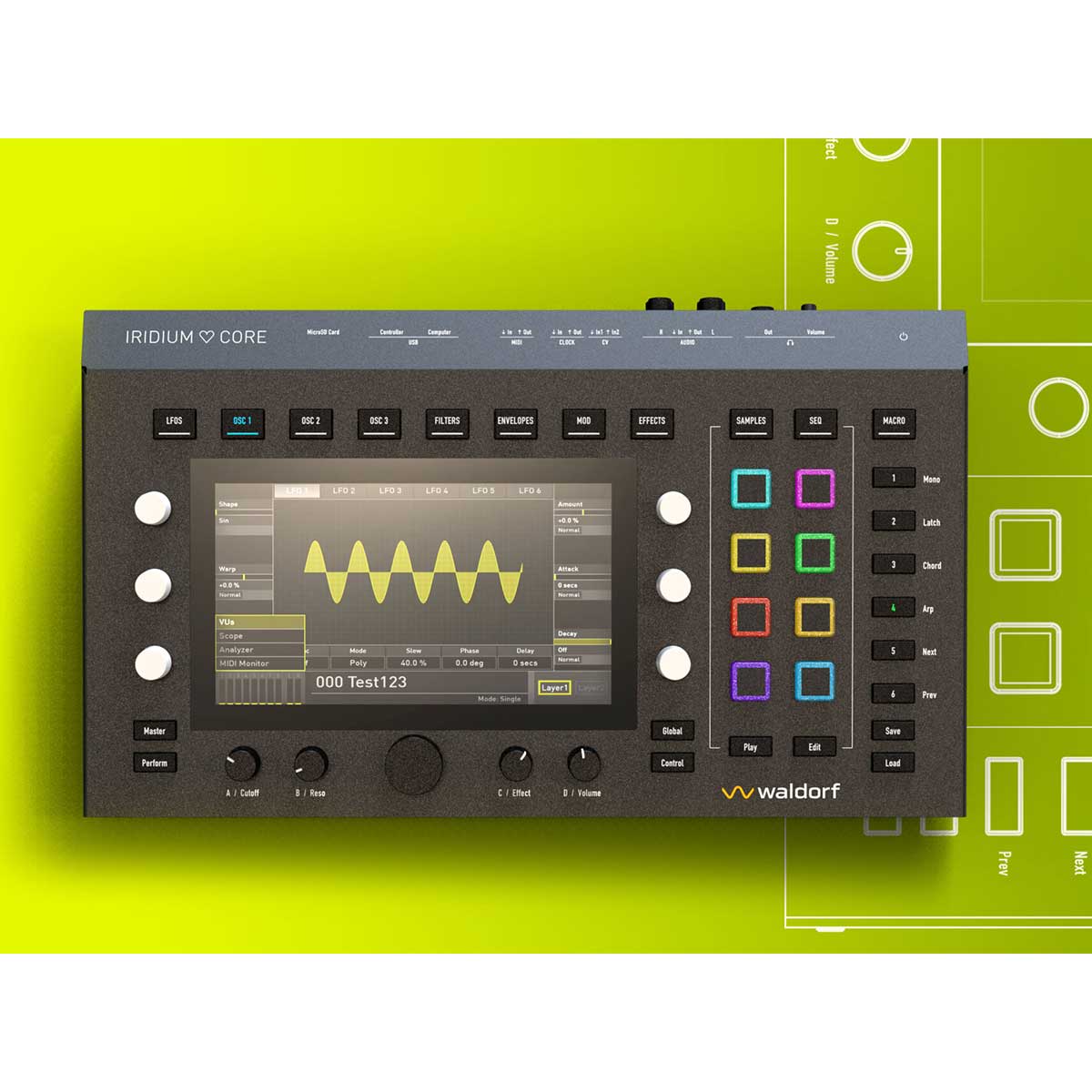 Waldorf Iridium Core Desktop Synth