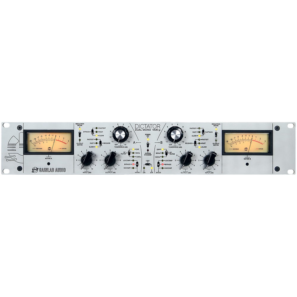 Gainlab Audio Dictator Dual Mono Vari-μ Compressor