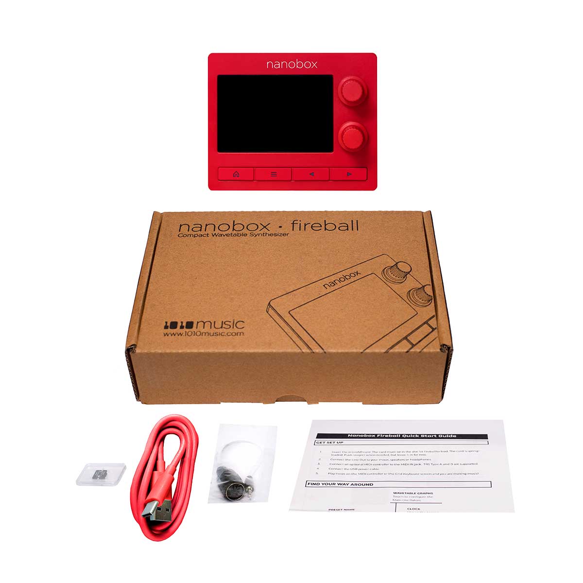 1010 Music Nanobox Fireball Wavetable Synthesizer