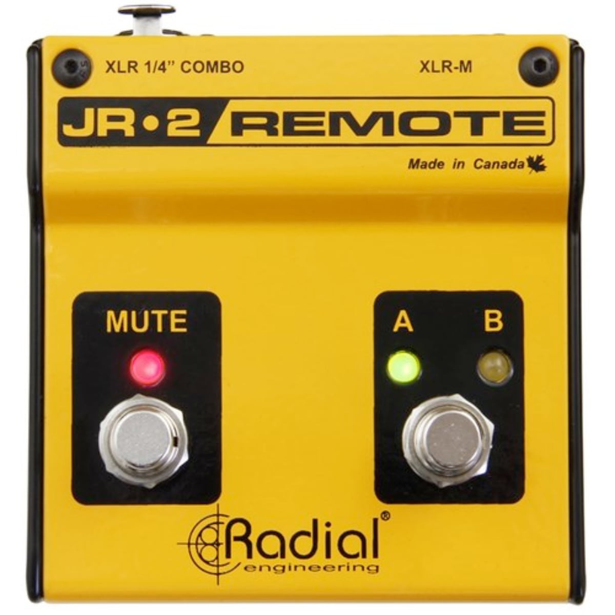 Radial Engineering JR-2 Remote Control A/B Input SELECT AND MUTE