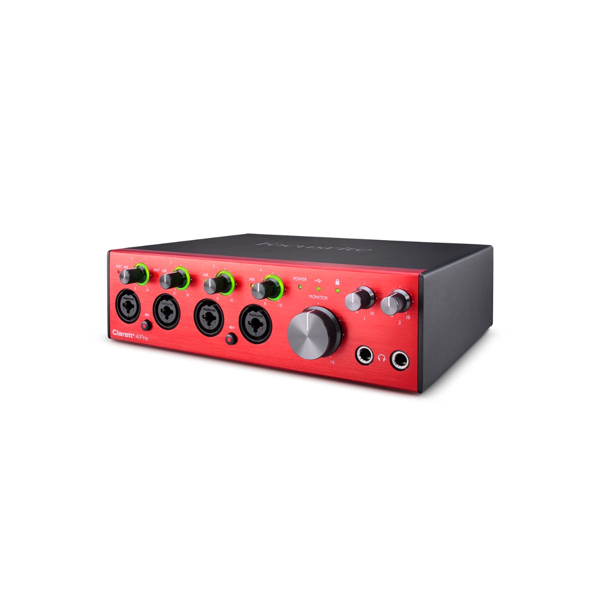 Focusrite Clarett + 4Pre 18 In/8 Out Desktop USB-C Audio Interface