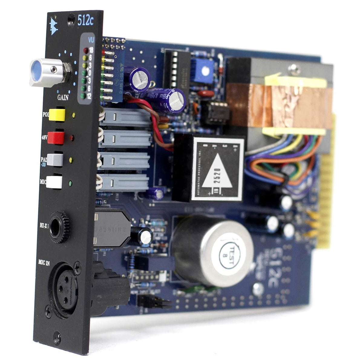 API 512C Discrete 500 series Microphone Preamp - Sounds Easy