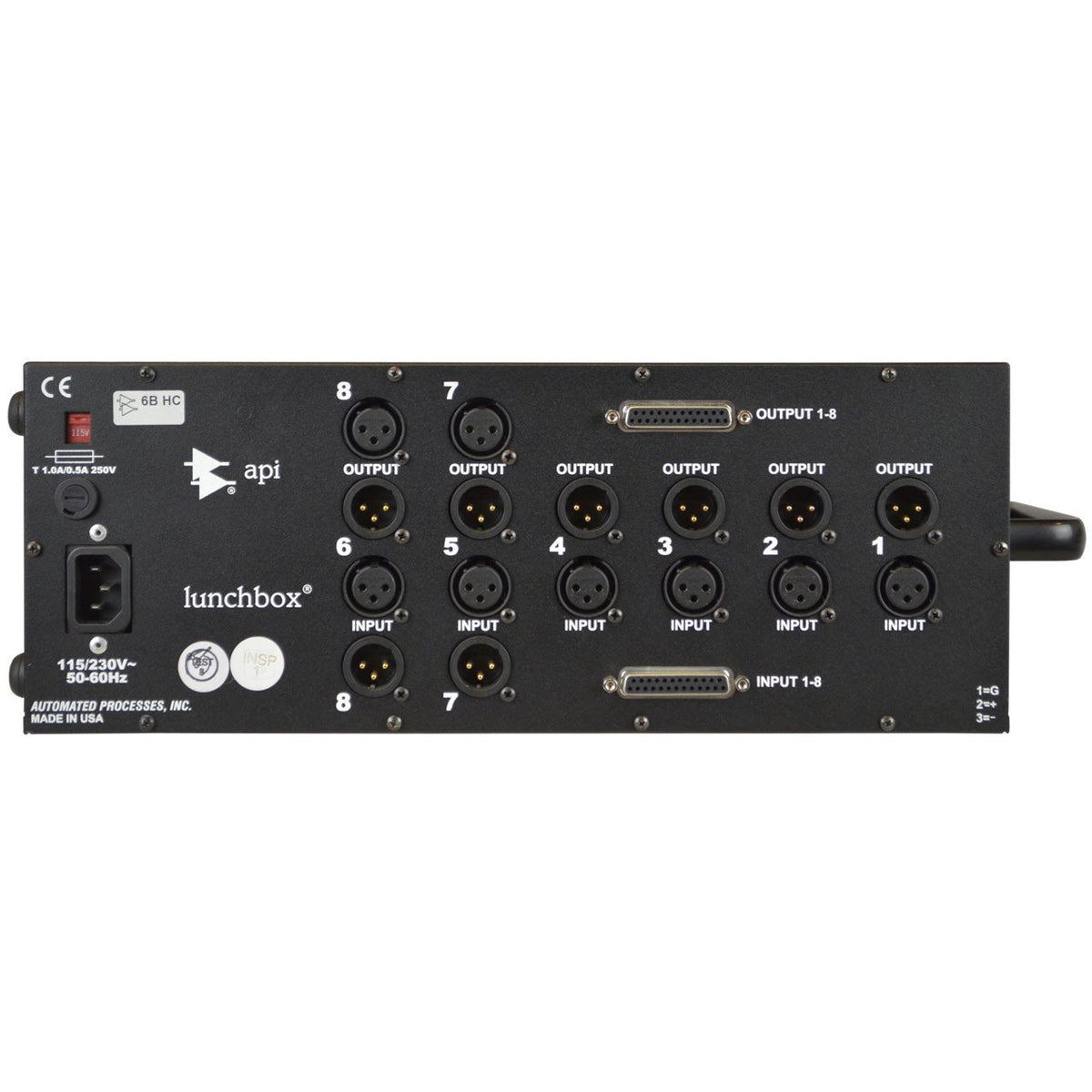 500 Series - API Lunchbox 500-6B HC 6-Slot 500 Series Frame