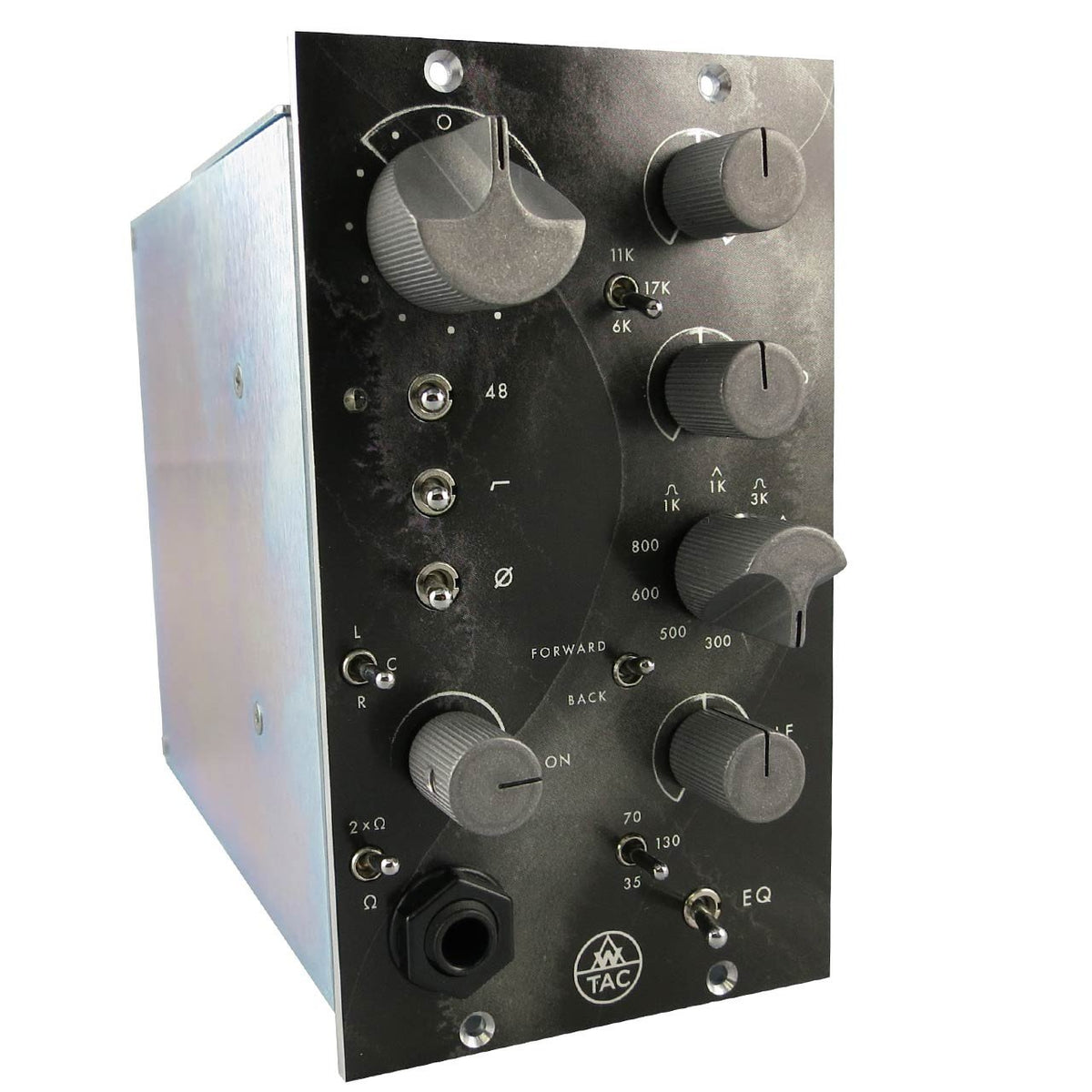 500 Series - AwTAC Channel Amplifier - 500 Series Double Wide Mic Pre/EQ