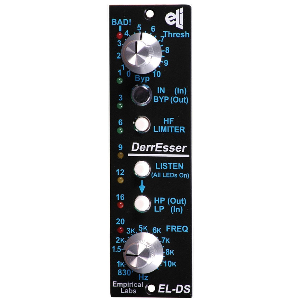 500 Series - Empirical Labs Derresser 500 Series Dynamic High Frequency Filter
