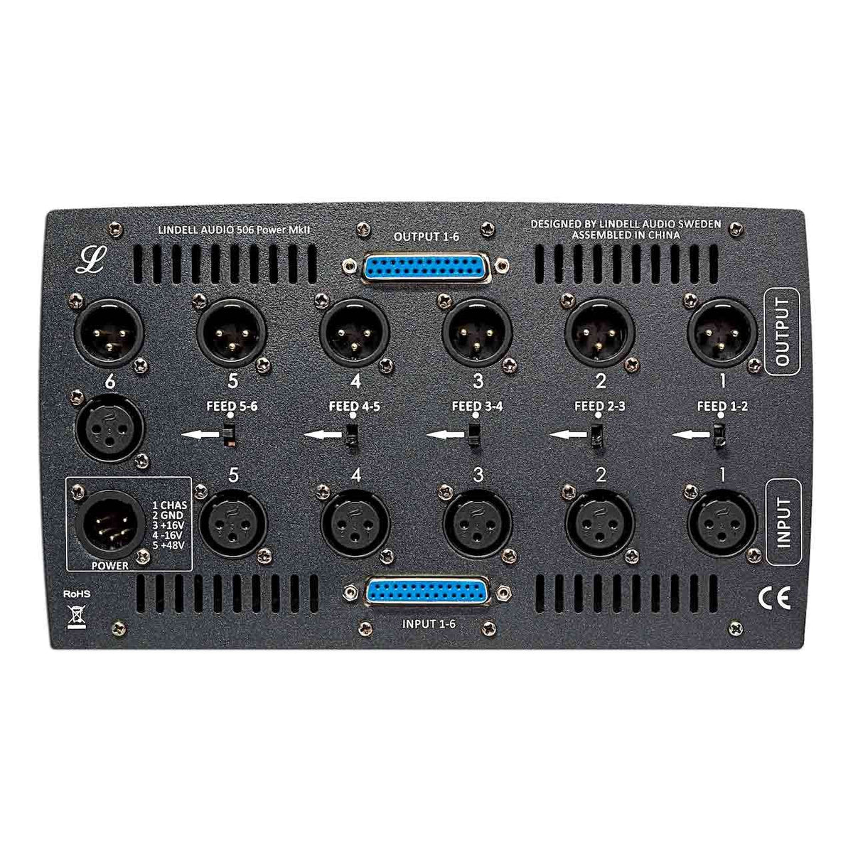 500 Series - Lindell Audio 506 Power Mk II - 500 Series Chassis