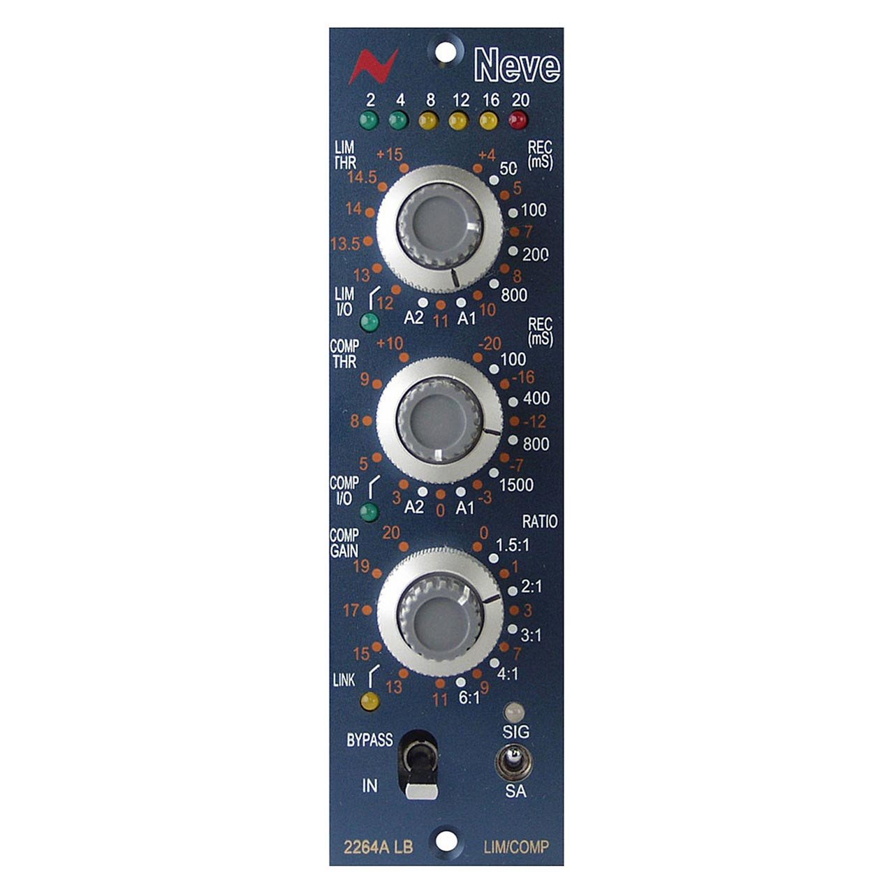500 Series - Neve AMS 2264ALB 500 Series Mono Limiter/Compressor Module
