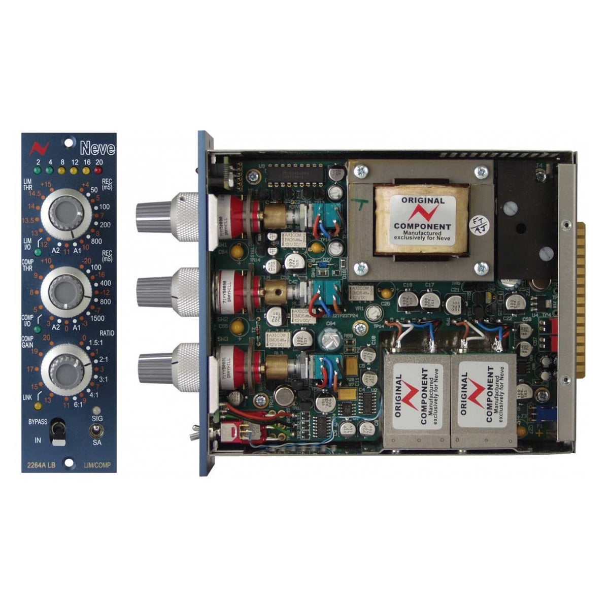 500 Series - Neve AMS 2264ALB 500 Series Mono Limiter/Compressor Module