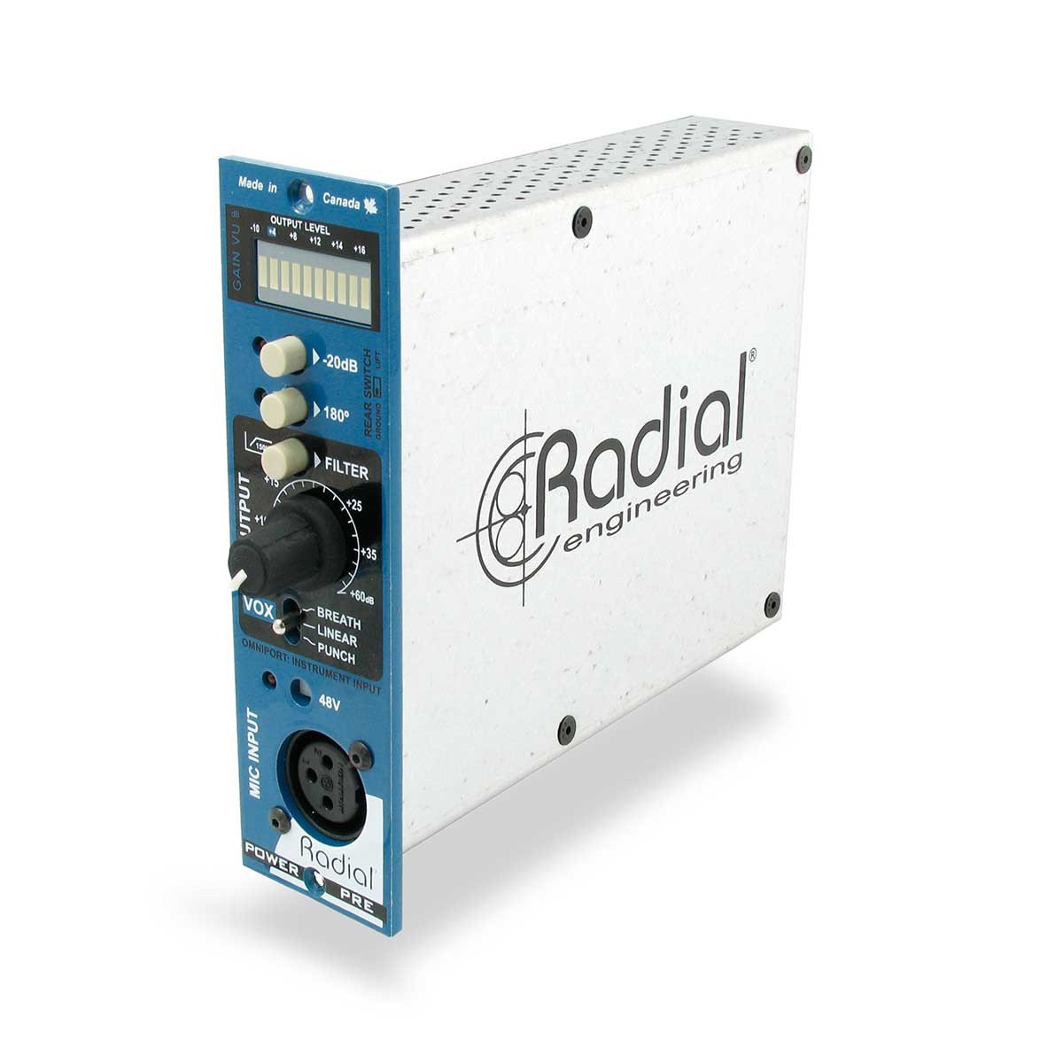 Radial Engineering PowerPre 500 Series Mic Preamp Module - OPEN BOX