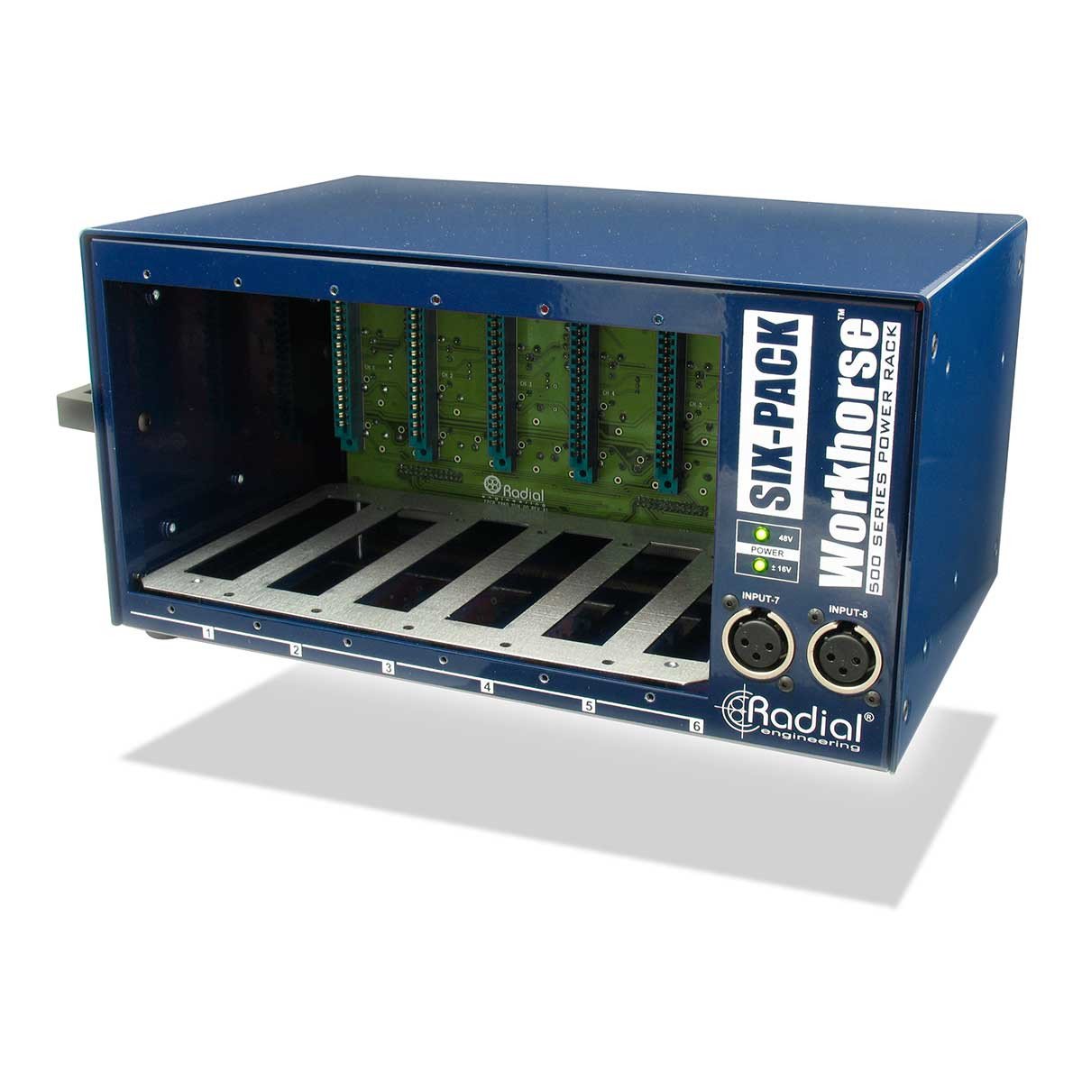 Radial Engineering SixPack 6-Slot 500 Series Rack - Sounds Easy