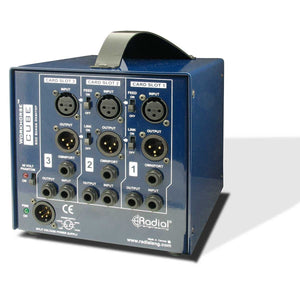 500 Series - Radial Workhorse Cube 3-Slot 500 Series Lunchbox (empty)