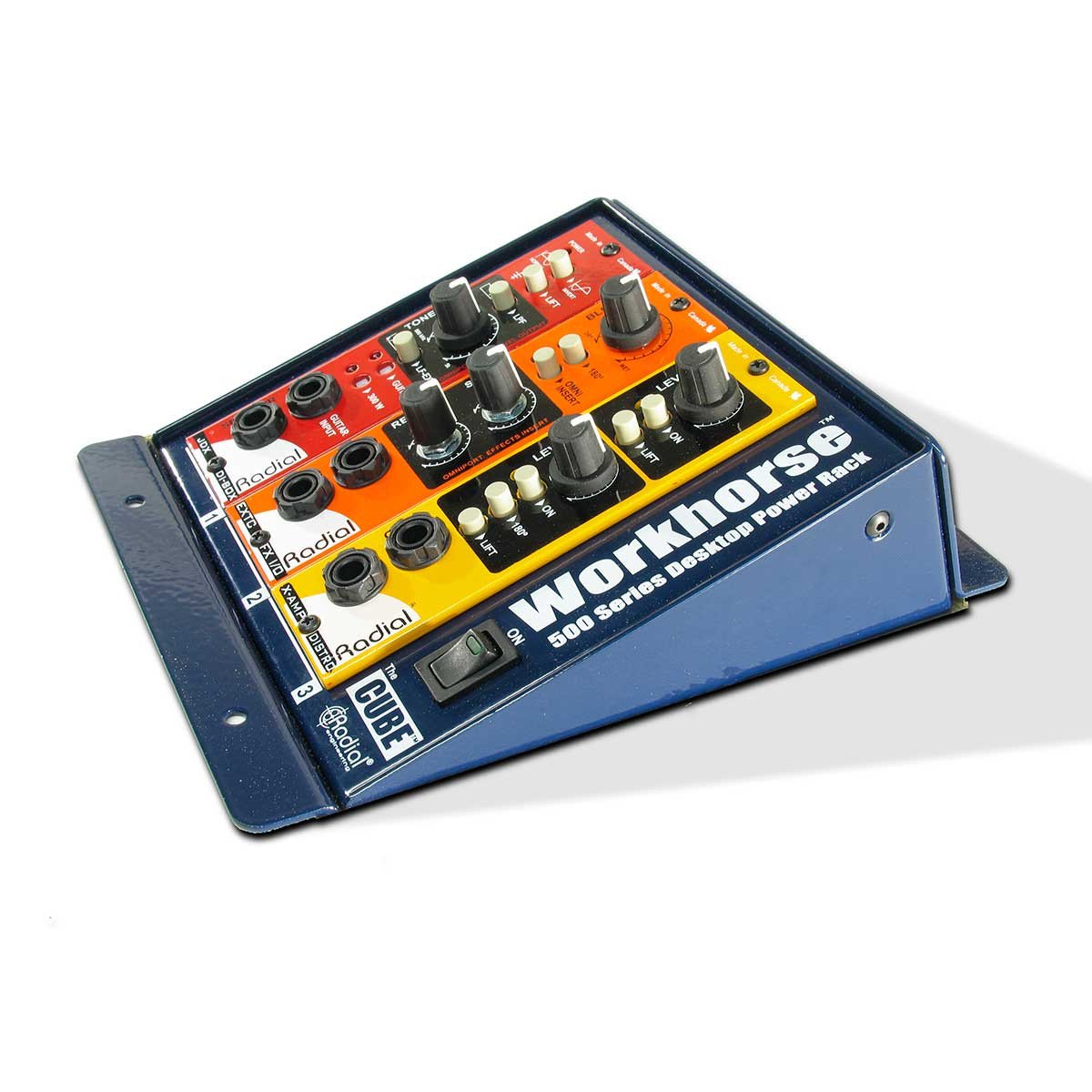 500 Series - Radial Workhorse Cube 3-Slot 500 Series Lunchbox (empty)