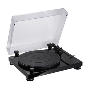 Audio-Technica AT LPW50PB Fully Manual Belt-Drive Turntable (Piano Black)