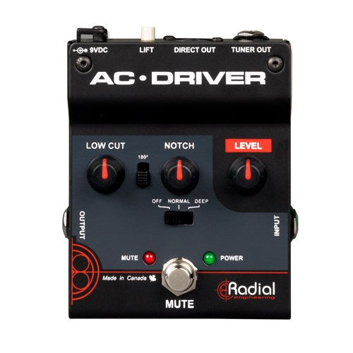 Radial AC-Driver Acoustic Preamp DI