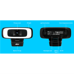 AVer CAM130 4K USB Camera w/ Fill Light