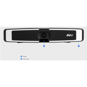 AVer 4K Video Soundbar w/ Fil Light VB130