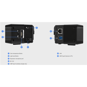 AVer 4K Video Soundbar w/ Fil Light VB130