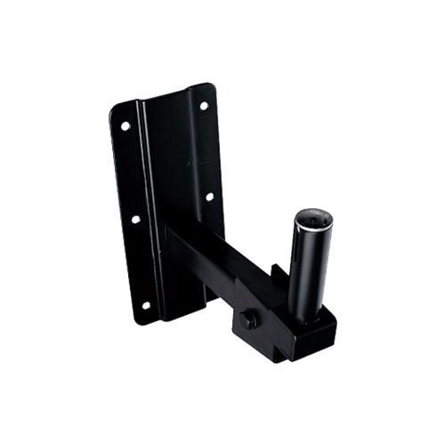 Speaker wall bracket  35mm Pole mount   Suits 35 mm pole mount • Max Load 30Kg • Provides tilt and pan • Sturdy steel construction • Powder coated finish