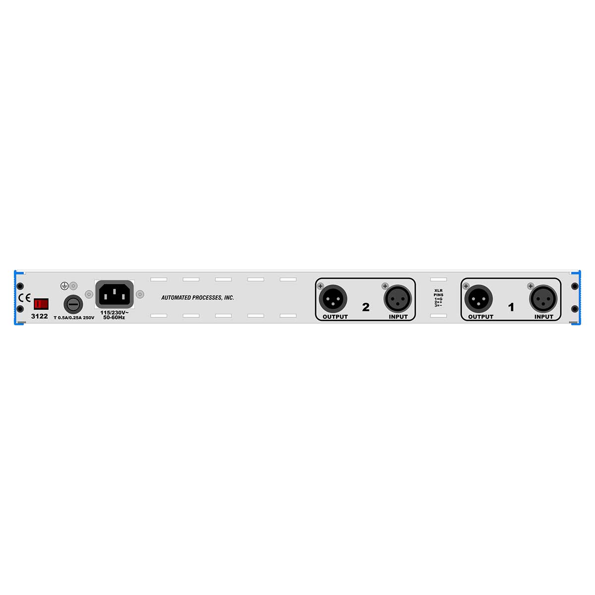 API 3122V 2-Channel Mic Preamp
