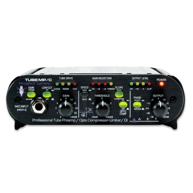 ART Tube MP/C Tube Microphone Preamplifier /Opto Compressor-Limiter / DI