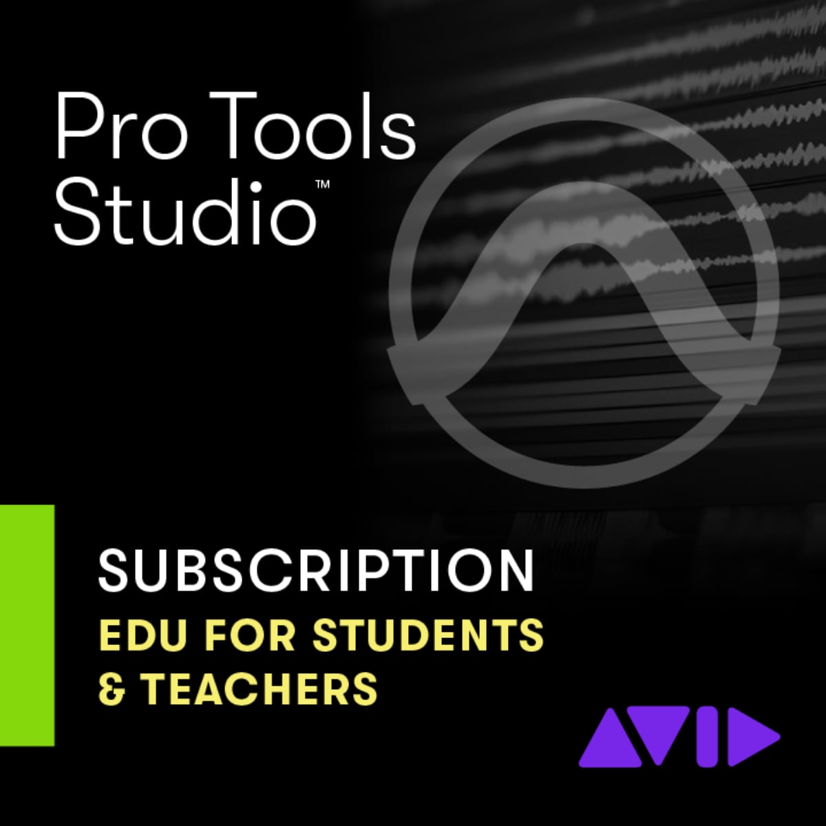 Avid Pro Tools Studio Subscription EDU Students & Teachers New
