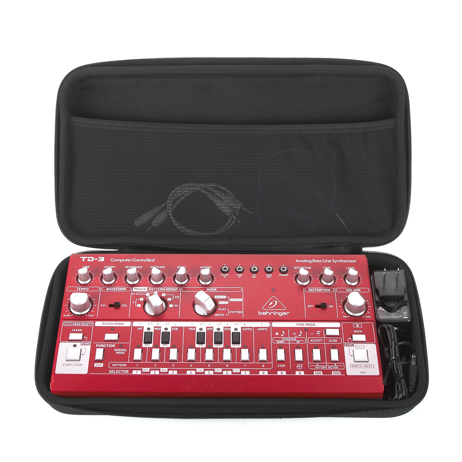 Analog Cases  PULSE Case For Behringer TD-3, CRAVE, or RD-6