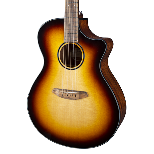 Breedlove ECO Collection Discovery Series Concerto CE Edgeburst Sitka African Mahogany