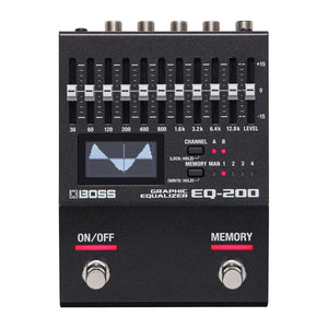 BOSS EQ-200 Graphic Equalizer Pedal Top