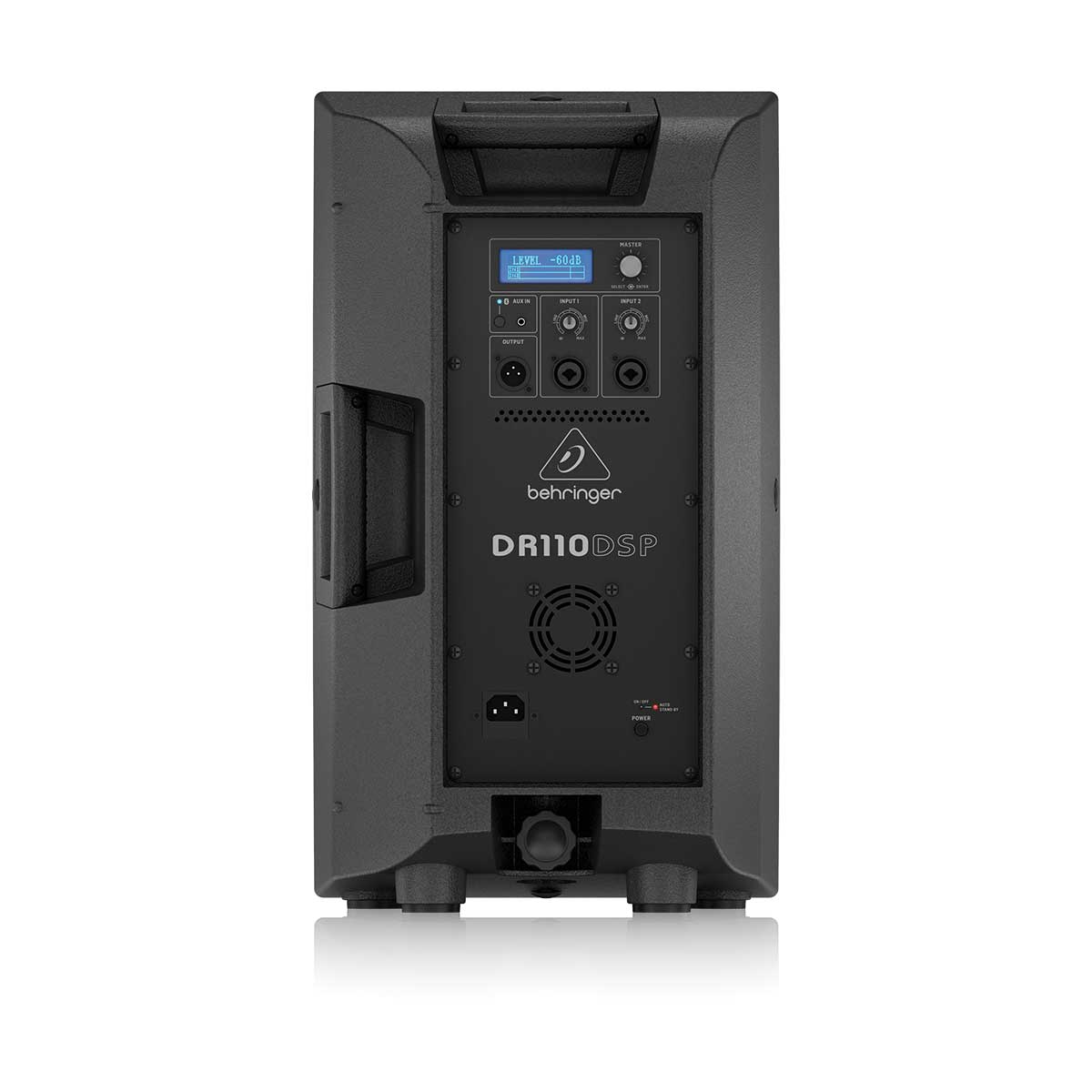 Behringer DR110DSP Active 1000 Watt 10" PA Speaker System with DSP and 2 Channel Mixer