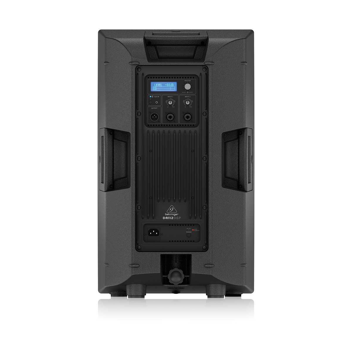 Behringer DR112DSP Active 1200 Watt 12" PA Speaker System with DSP and 2 Channel Mixer