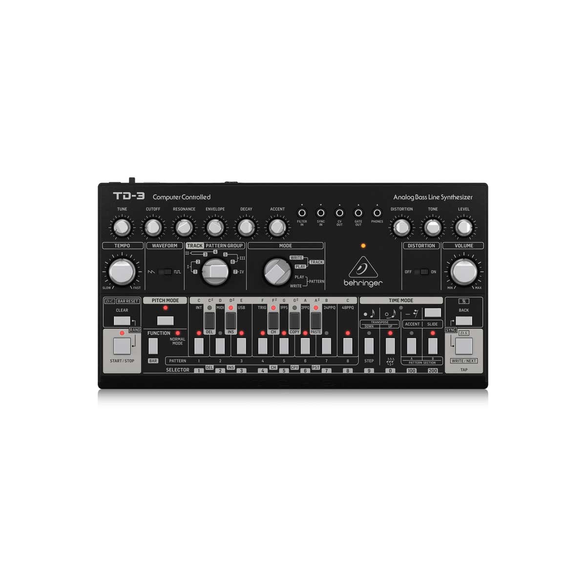 Behringer TD-3-BK Analog Bass Line Synthesizer 
