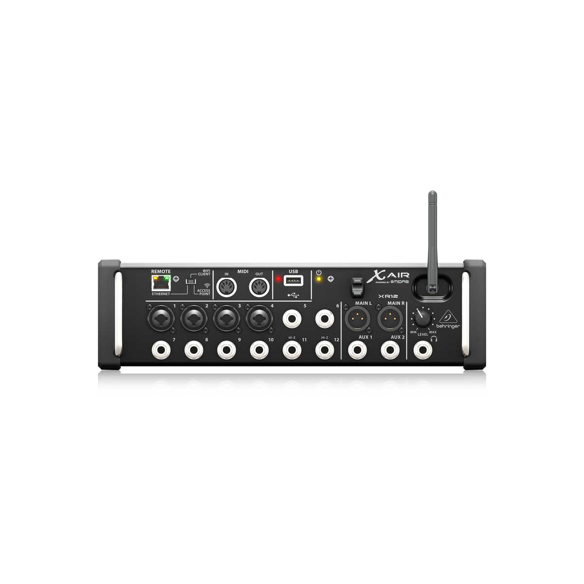 Behringer XR12 12 Input Digital Mixer with 4 Midas Preamps