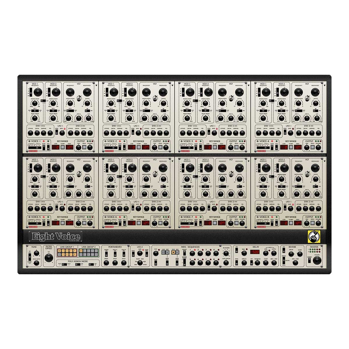 Cherry Audio Eight Voice Synthesizer
