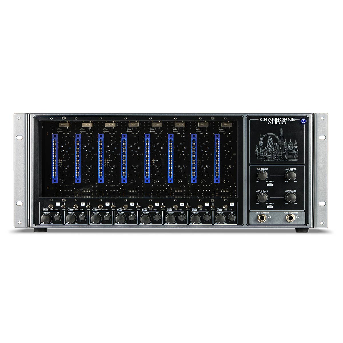 Cranborne Audio 8-Slot 500 Series Rack with analogue summing & ADAT IO