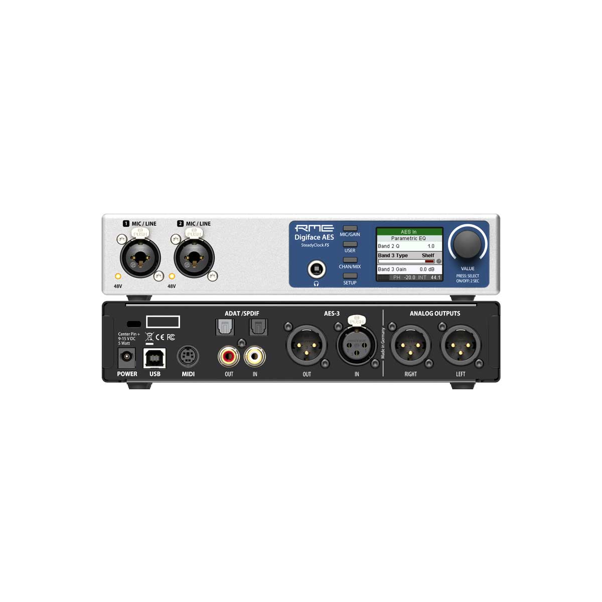RME Digiface AES 192 kHz Digital USB Interface with AES/SPDIF/ADAT/Analog I/O