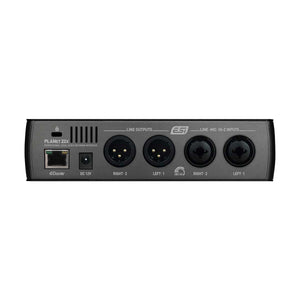 ESI planet 22x Professional Dante audio interface with 2 inputs / 2 outputs