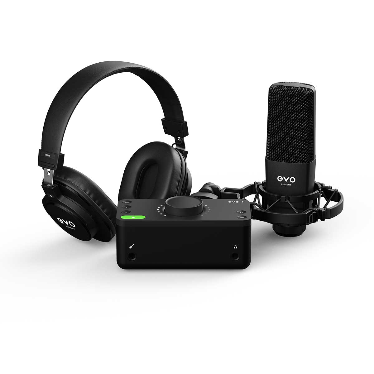 EVO4 by Audient Start Recording Bundle