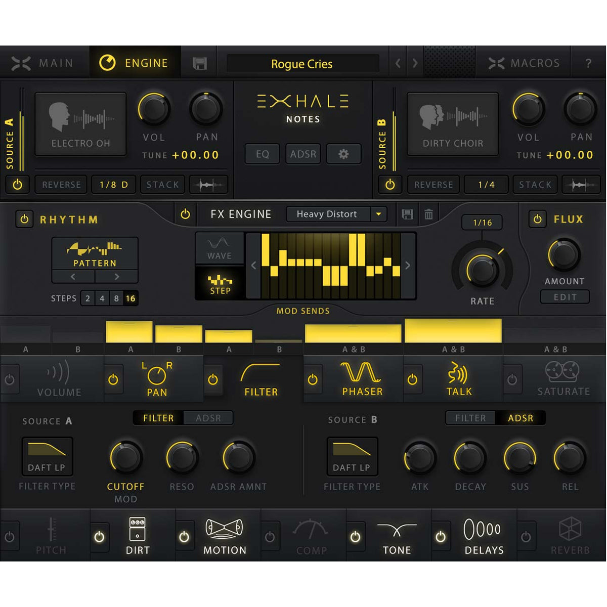 Output Exhale Modern Vocal Engine FX Engine Screen Grab Image