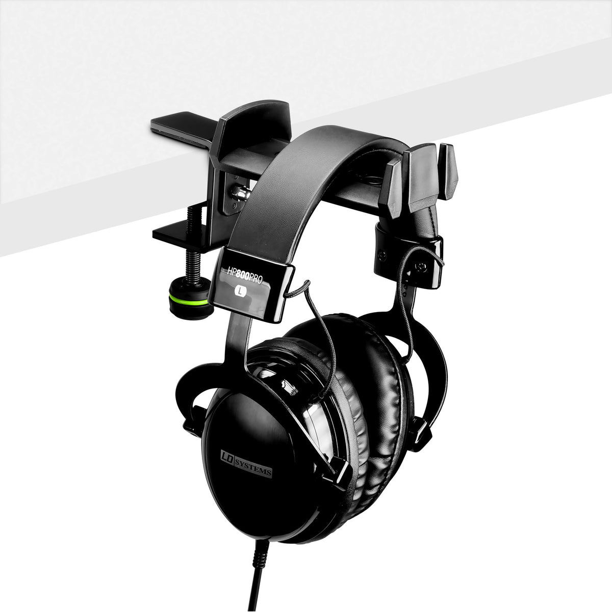 Gravity HPHTC01B Desk Mount Headphones Hanger