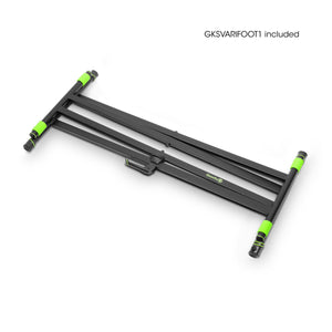 Gravity KSX2 Double Braced Keyboard Stand X-Frame with VariFoot