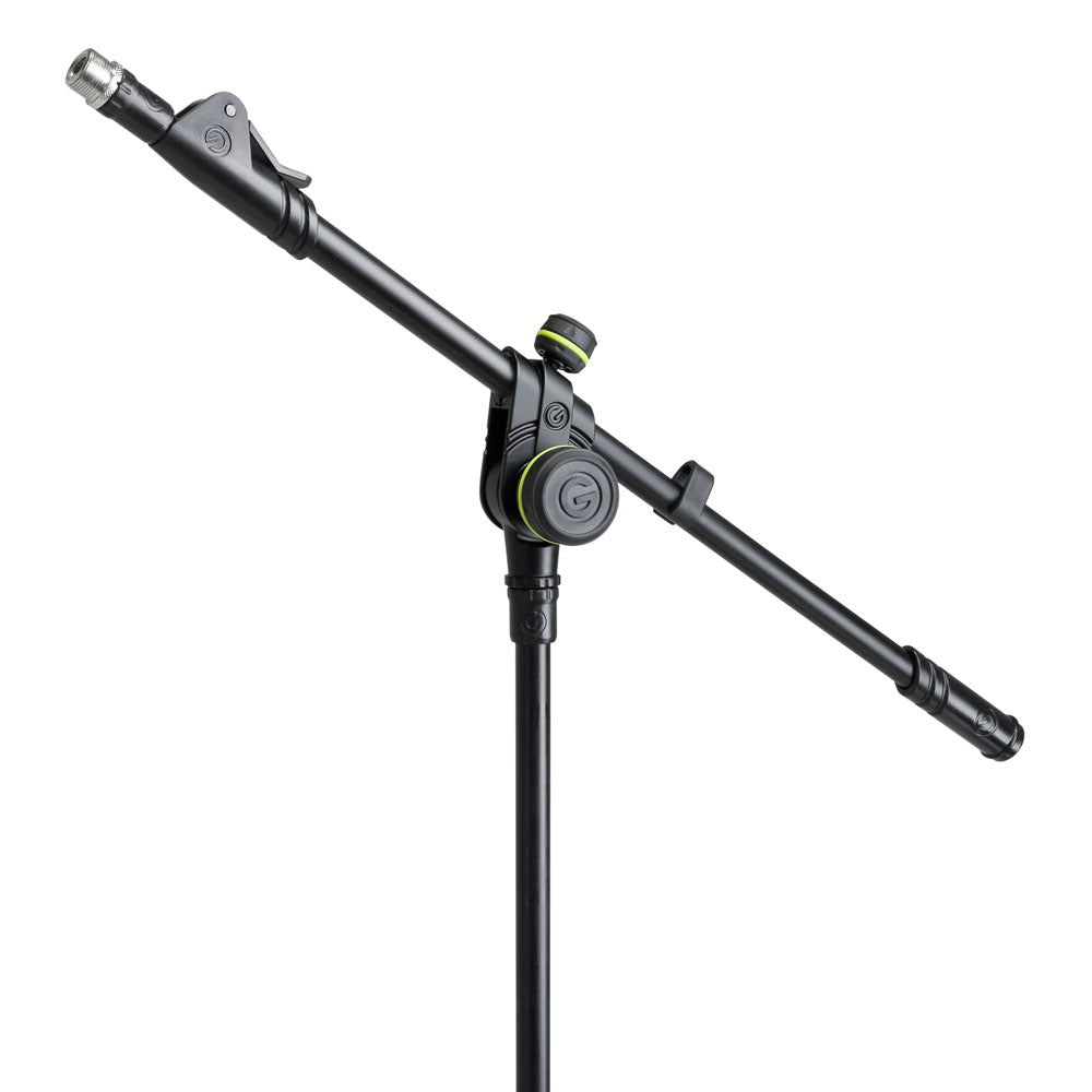 Gravity MS2322B Microphone Stand W/ Round Base & 2 Point Adj Telescoping Boom