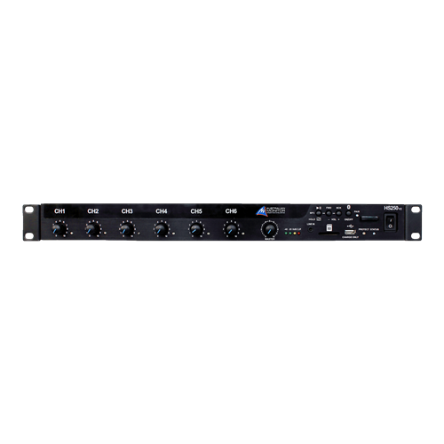 Australian Monitor Mixer Amp 1 x 250W with Re-Nameable Bluetooth