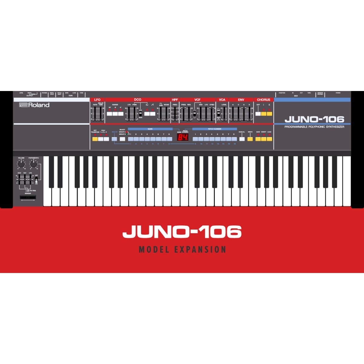 Roland Cloud JUNO-106 Model Software Expansion (for ZENOLOGY)