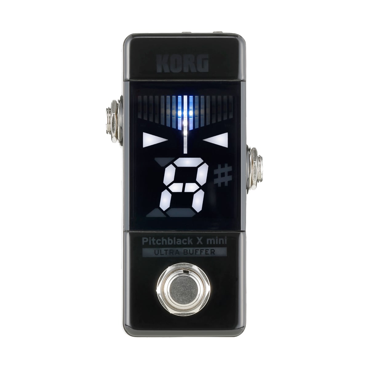 Korg Pitchblack x Mini Chromatic Pedal Tuner
