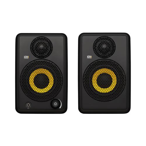 KRK GoAux 3 Portable Studio Monitors 2-Way 3"; Bi-amped Class D Power