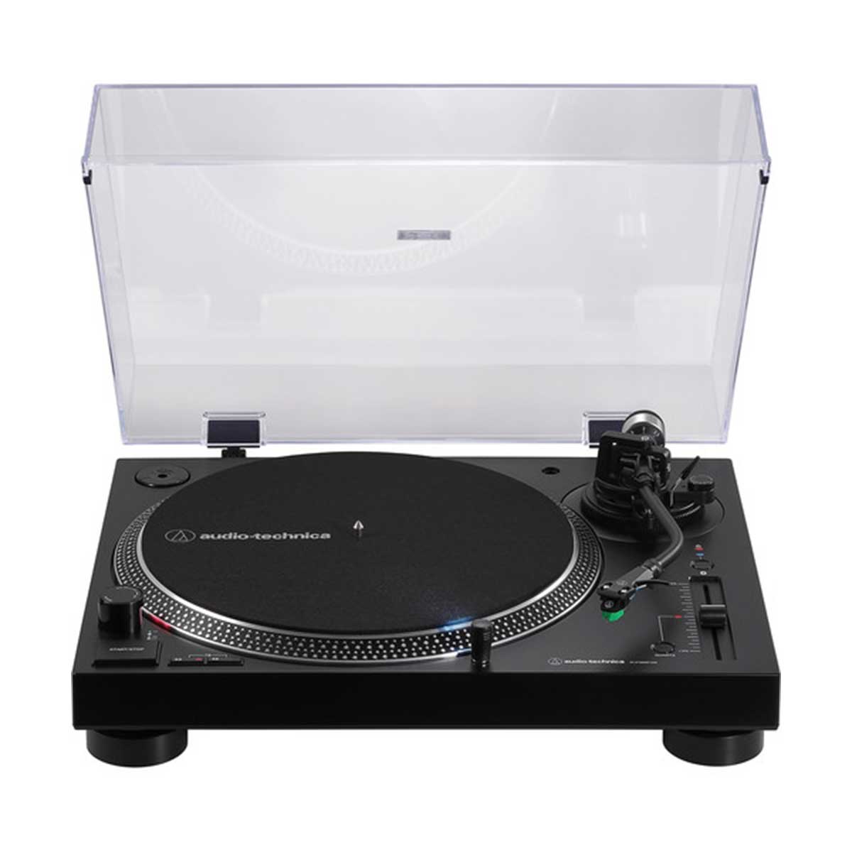 Audio-Technica LP-120xBT-USB Fully Manual Bluetooth Turntable with Bluetooth (Black)