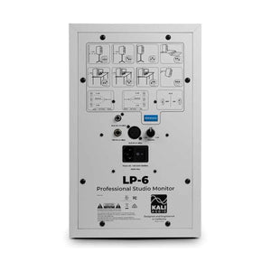 Kali Audio LP-6 6.5" 2nd Wave 2-Way Active Studio Monitor - White (Single)
