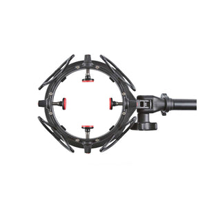 Rycote InVision USM-VB Universal microphone shock-mount for microphones weighing up to 900 grammes & between 55mm and 68mm in diameter.